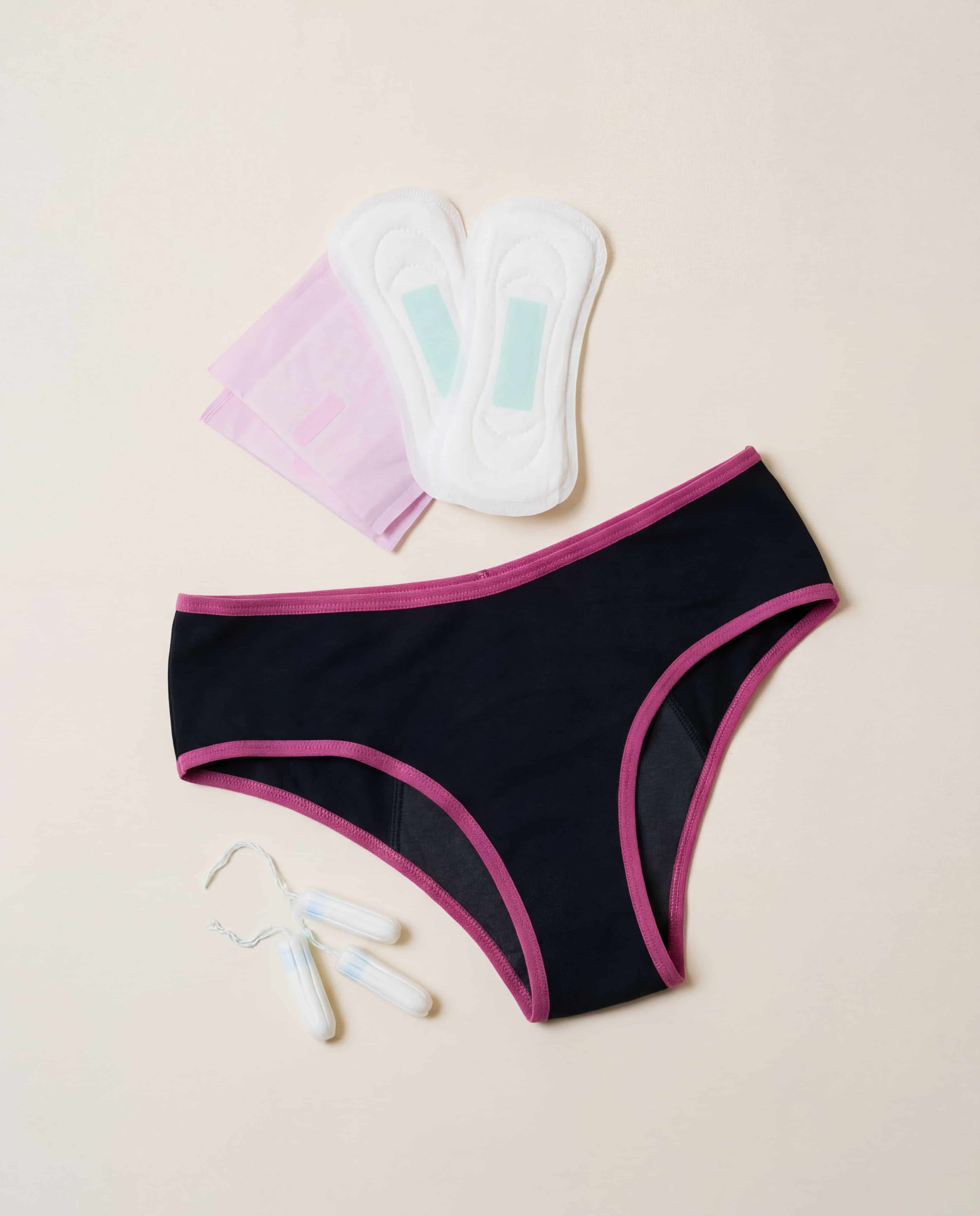 Pads vs. Tampons vs. Period Underwear