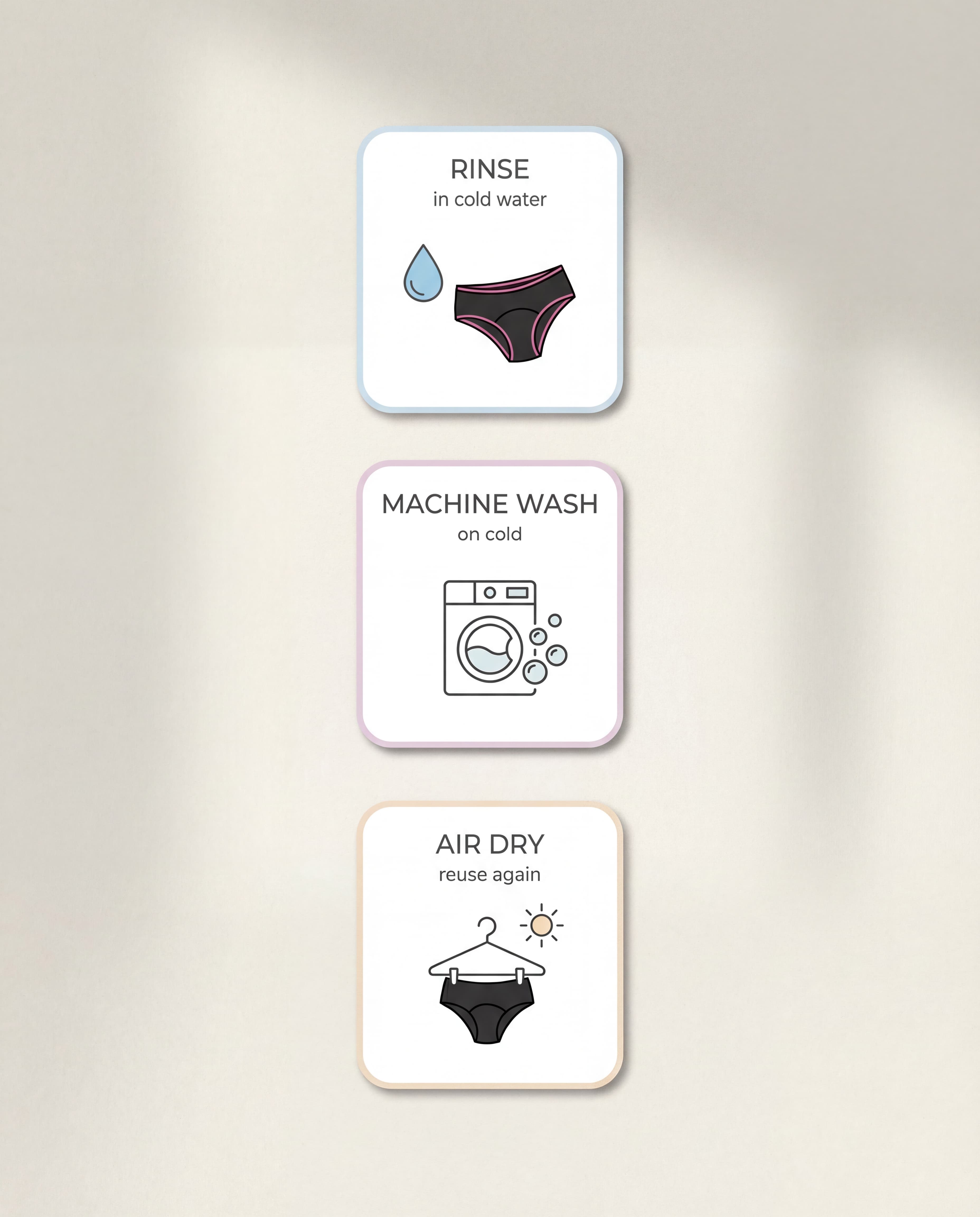 How to Wash and Care for Period Underwear