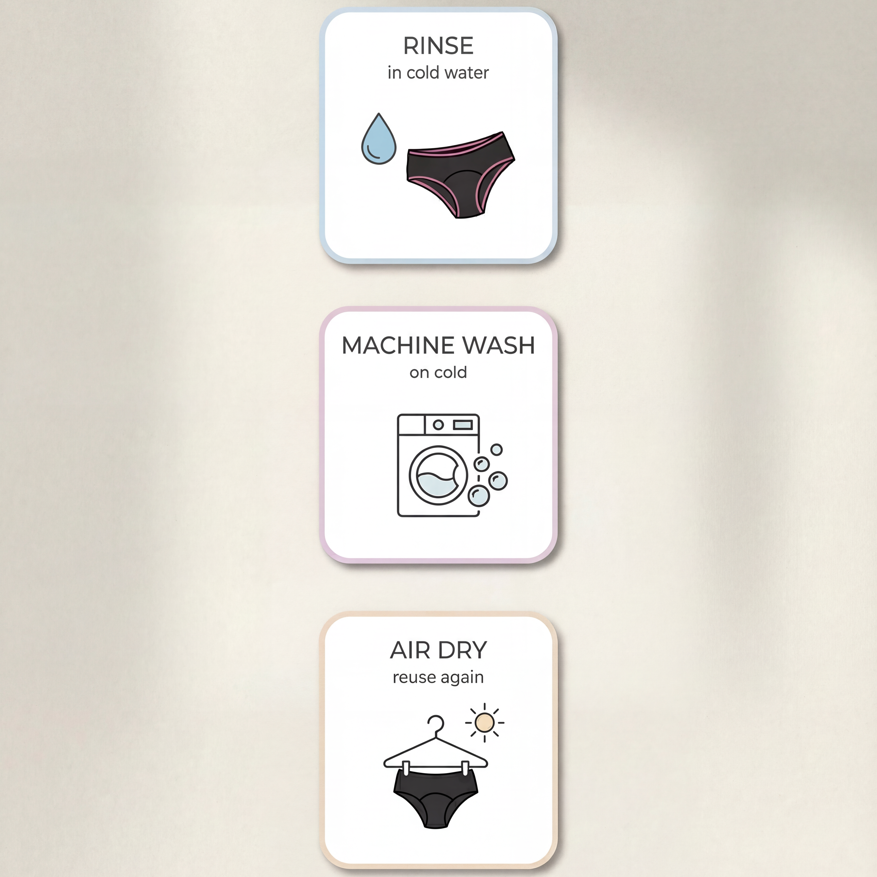 How to Wash and Care for Period Underwear